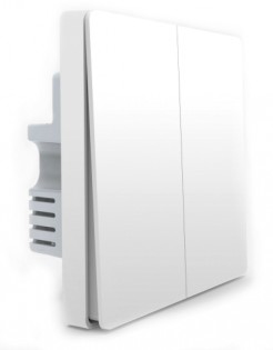 Умный выключатель Xiaomi Aqara Smart Light Switch ZigBee Version (2 кнопки)